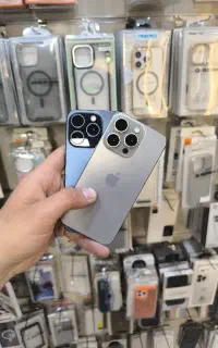Iphone 15 pro 256 gig 2 sim باطری ۱۰۰ سایکل ۱۰۰