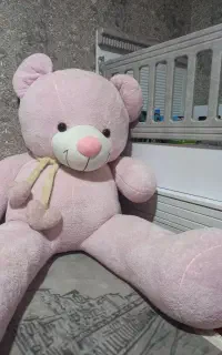 عروسک خرسی نو و سالم قد۱۸۰سانت