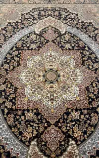 فرش ۹ متری ماشینی دستباف گونه