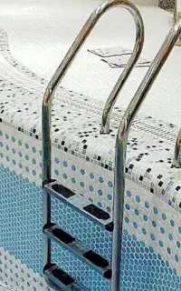 پله استخری نردبان استخری کلاپ و استاندارد