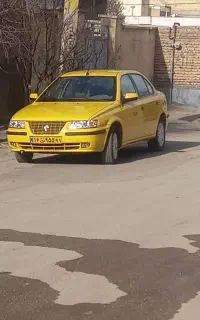 تاکسی سمند گردشیef7 خشک واقعی ۱۴۰۱