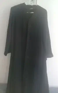 مانتو بلند عبایی نونو شیک سایز ۴۲تا۴۴یا۴۶ریز