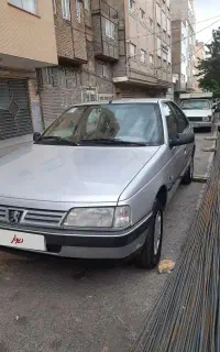 پژو ۴۰۵ مدل ۹۱ بدون رنگ
