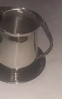 پارچ استیل ۶عدد لیوان استیل و کاسه استیل نو