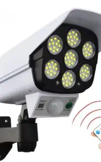 چراغ شارژی خورشیدی طرح دوربین