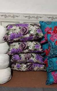 بالش پر لوله ای و بالش پشمه شیشه