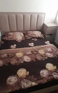 تخت خواب دونفره وتخت وکمد کودک