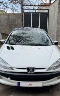 پژو 206 تیپ3 بی رنگ مدل 1401