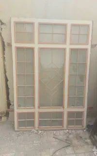 درو پنجره اهنی والومینیوم