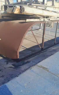 باربند مسقف فلزی نیسان