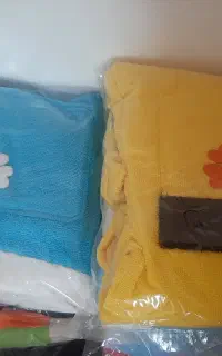 حوله تن پوش کودکانه همراه دستمال صورت