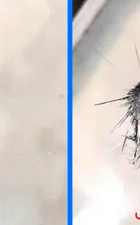 ترمیم سنگ خوردگی و ترک شیشه اتومبیل ثابت/سیار