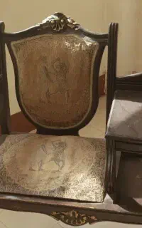 میز تلفن چوبی