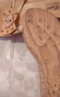 صندل مجلسی کرم رنگ خارجی ب تزین