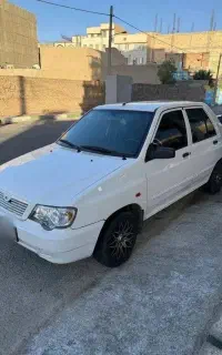 پراید ۱۳۲ سفید بی رنگ