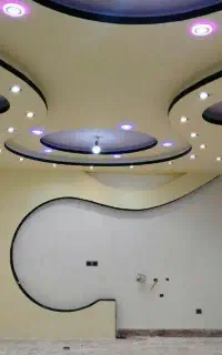 نقاشی ساختمان  شبانه روزی مدرن