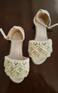 صندل مکرومه