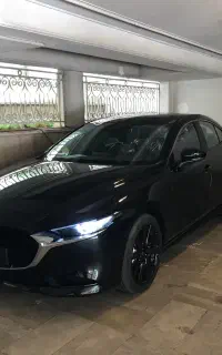 مزدا 3 مشکی آفتاب خودرو داخل مارون