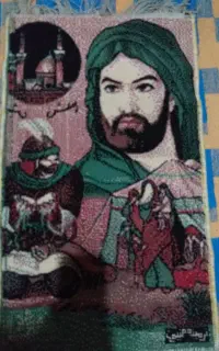 فروش دیوار پوش شمایل آقا امام حسین ( ع )