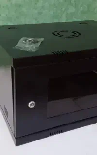 رک شبکه دیواری 6 یونیت ارتفاع 30 سانت