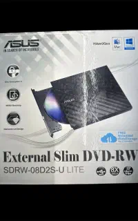 درایو DVD اکسترنال ایسوس مدل SDRW-08D2S-U Lite