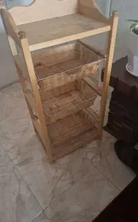 جای سیب زمینی پیاز چوبی