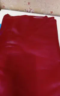 پارچه چرم قرمزیکمترویی سانت