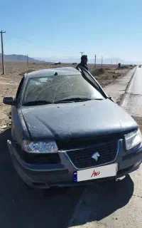 فروش سمند ef7 99 بنزینی تصادفی