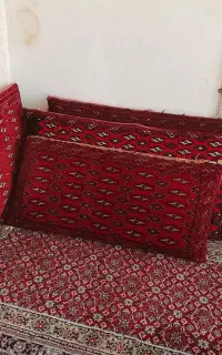 ۹عدد پشتی ترکمن