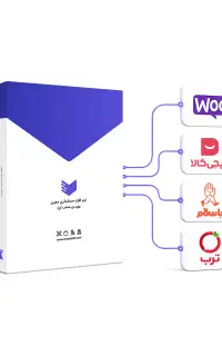 اتصال سایت به نرم افزار حسابداری معین، هلو، محک و.