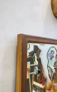 آینه چوبی