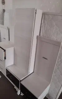 تخت و میزآرایشی همراه تشک