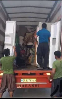 باربری صداقت بارکاشان باقیمت پایین تخلیه وبارگیری