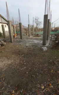 آلماتور وبنایی واسکلت ساختمان