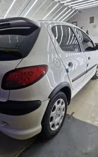 پژو 206 تیپ 2 مدل 90 بدون رنگ در حد صفر
