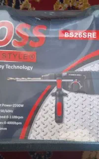 دریل شارژی چکشی ادون و دریل بتن کن BOSS