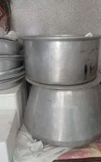 دیگها و آبکشهای رستورتنی و نذری