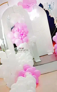 بادکنک آرایی و گل آرایی در کرج،مهرشهر،کردان،سهیلیه