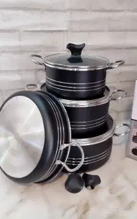 پخش سرویس قابلمه گرانیت نچسپ اصل