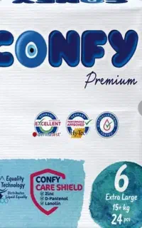 فروش تعدادی پوشک بچه سایز ۶ کانفی ترک