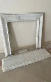 سنگ شومینه کامل + مشعل گازی داخلش