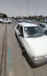 پراید 95 بدون رنگ