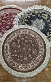 فرش گرد ۱ در ۱ - تنوعی بی نظیر در فرش دلیران