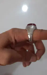انگشتر نقره ری احمد