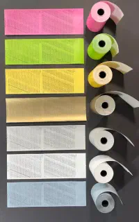 کاغذ فیش پرینتر کره‌ای