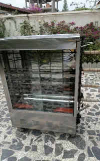 فر جوجه گردان 4سیخه تمام استیل