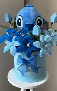 گل روبانی و مخملی