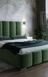 تخت دونفره پارچه ای مدلselin*رنگ پارچه قابل تغییر*