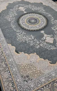 فرش ۹متری یک جفت ۷۰۰شانه تراکم ۲۵۵۰ تمام نخ
