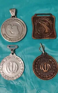 چهار عدد مدال عتیقه